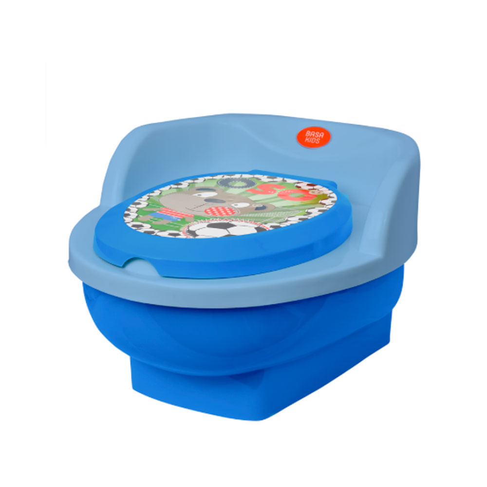 Bacin Educador Baby Basa Box Celeste Azul 5289