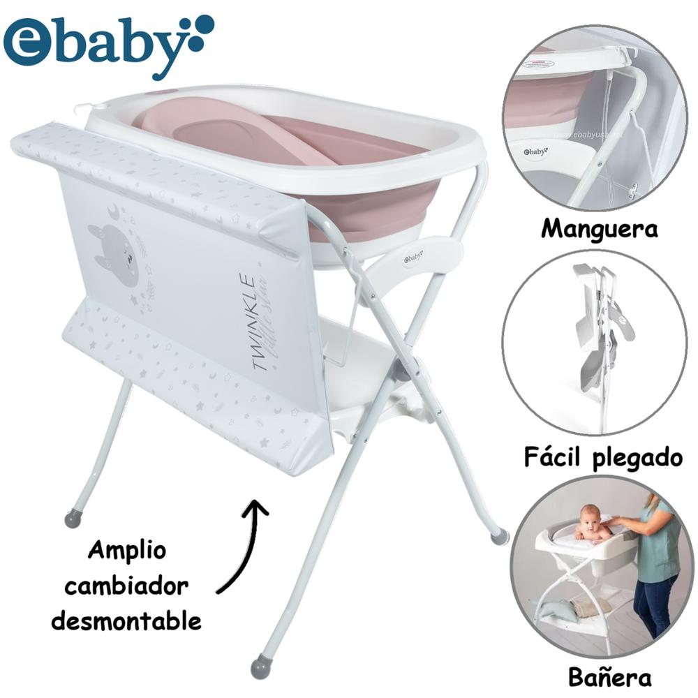 Bañera con cambiador SPARK Ebaby RS