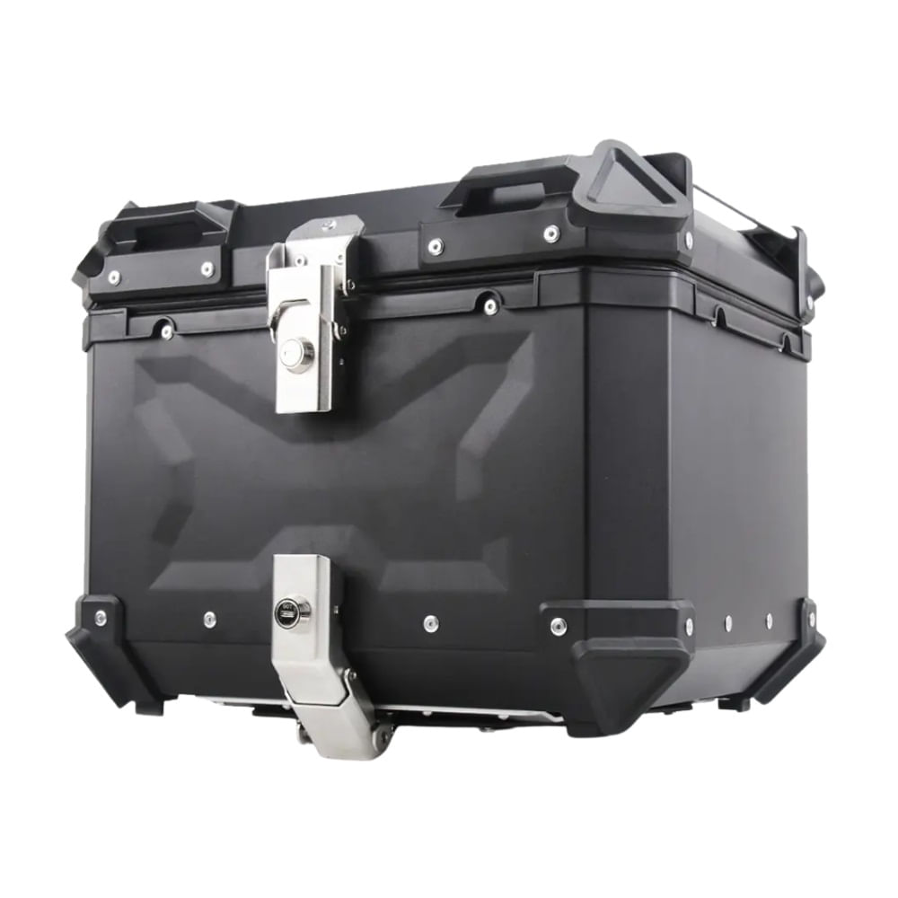 Cajuela de Aluminio de 65L de Capacidad y Respaldar para Moto MOTOON