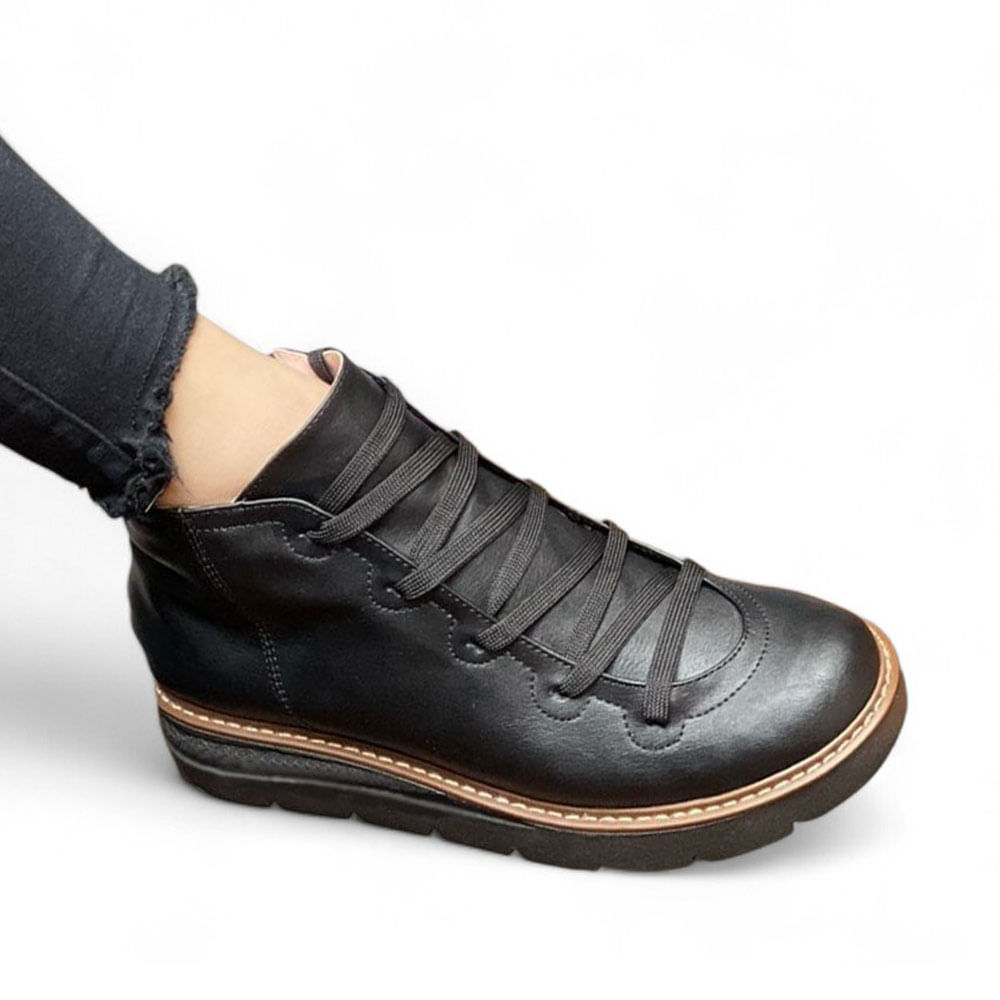 Botin Mujer Casual Ferri 2086L-50 Color Negro Talla 38
