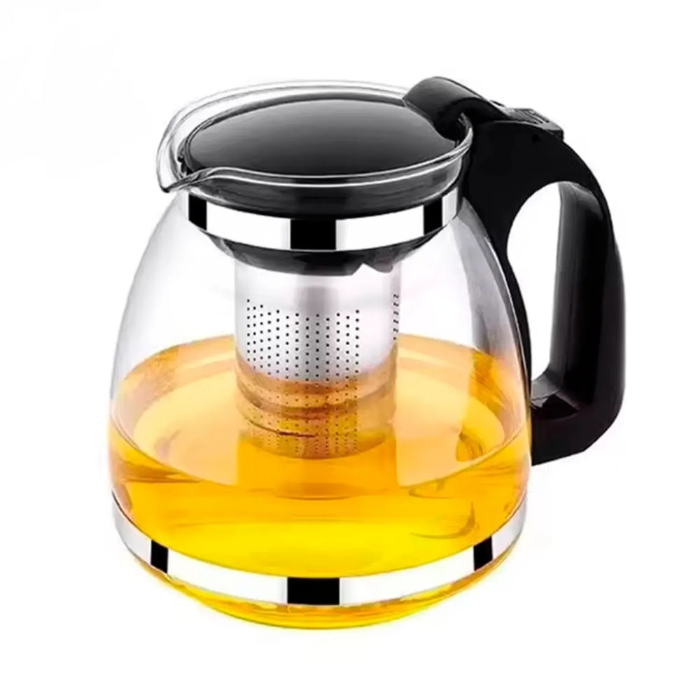 Tetera de Vidrio con Filtro Capacidad 1500 ML