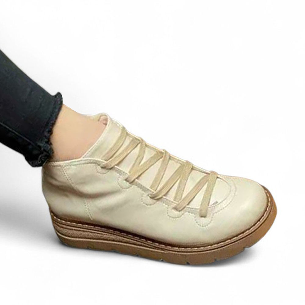 Botin Mujer Casual Ferri 2086L-50 Color Beige Talla 37