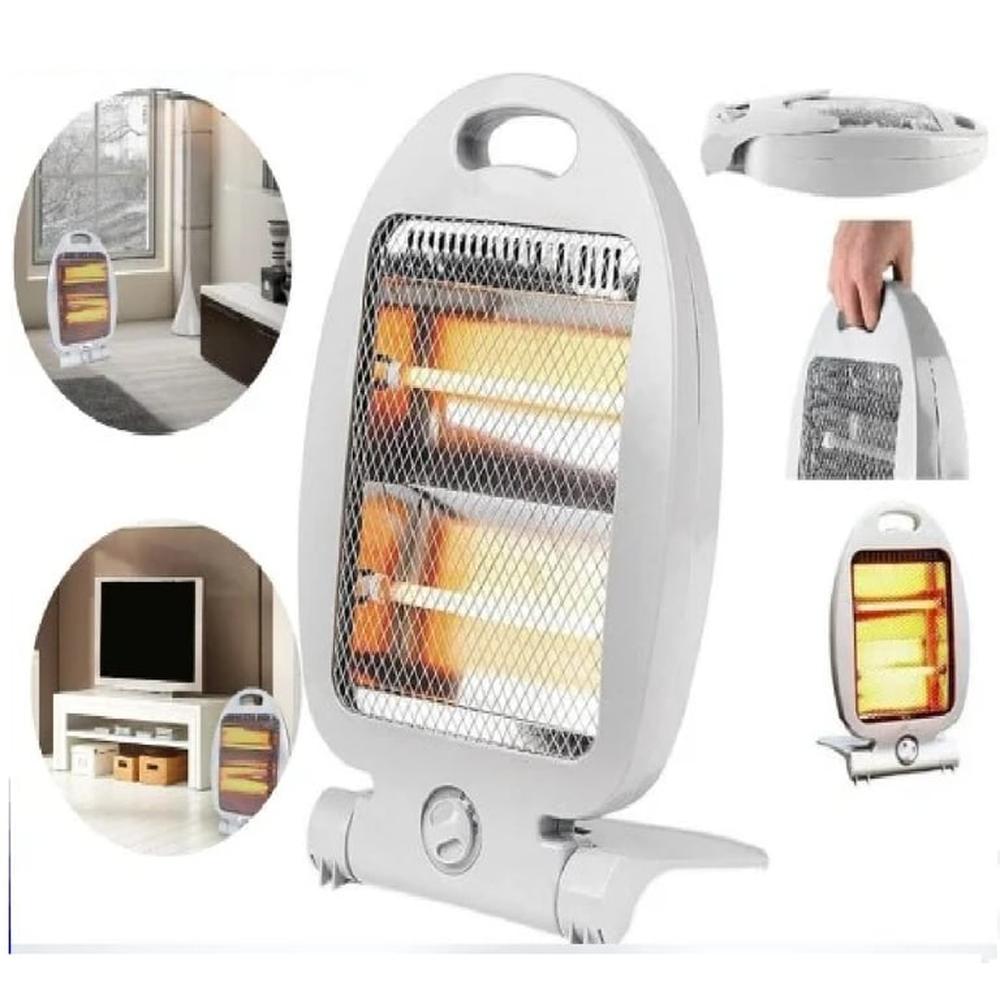 Calefactor Electrico Cuarzo con dos niveles de potencia 600 Wats