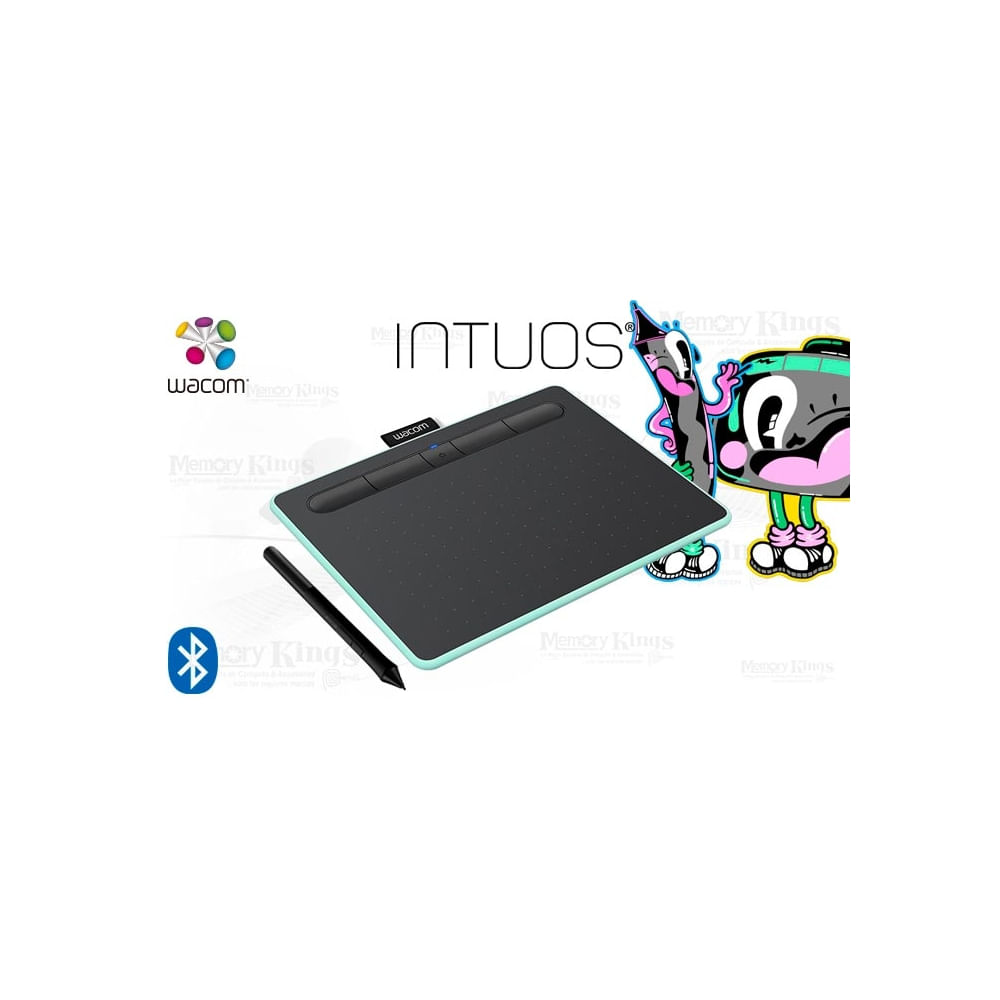 Tableta Gráfica Wacom Intuos Creative Bluetooth Pequeña Verde - Ideal