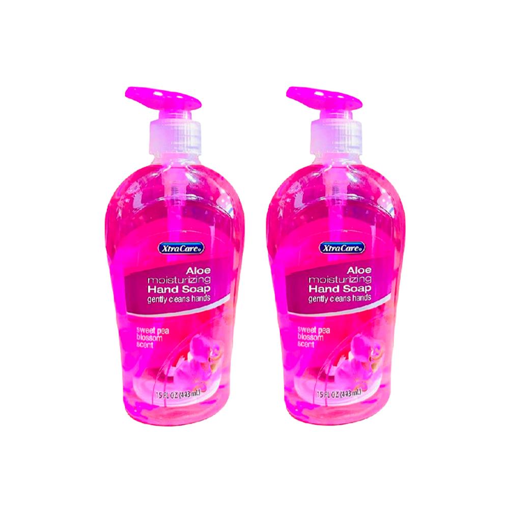 Jabon Liquido Para Manos De Rosas 443ml Xtracare 2 Und