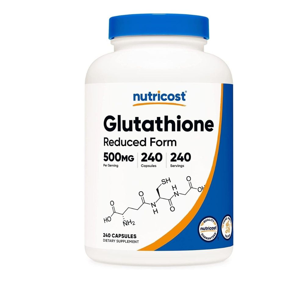 Glutation glutathione 500 mg 240 capsulas
