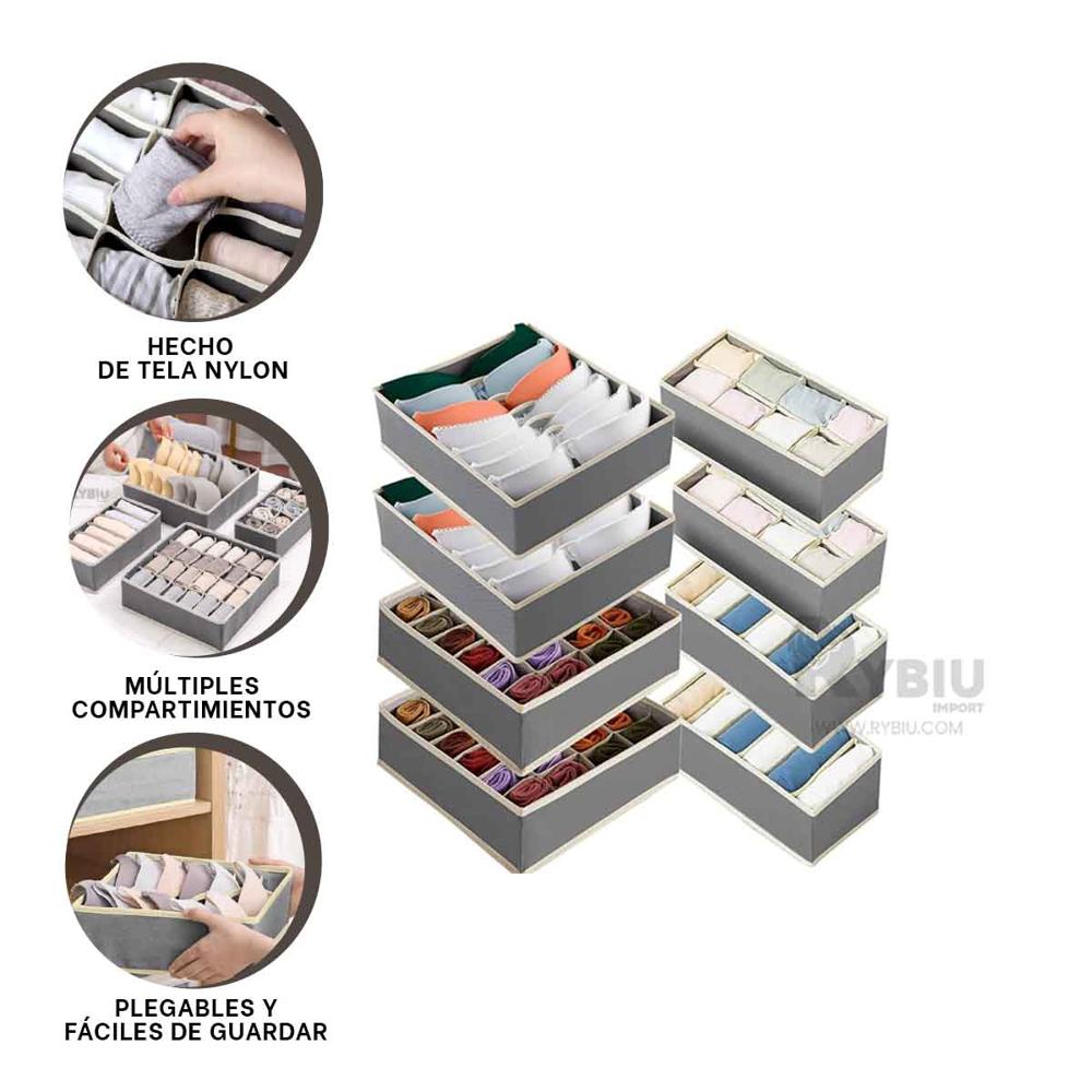 Pack de 4 Plomo con Borde Beige Y+Regalo Ligas para Peinar