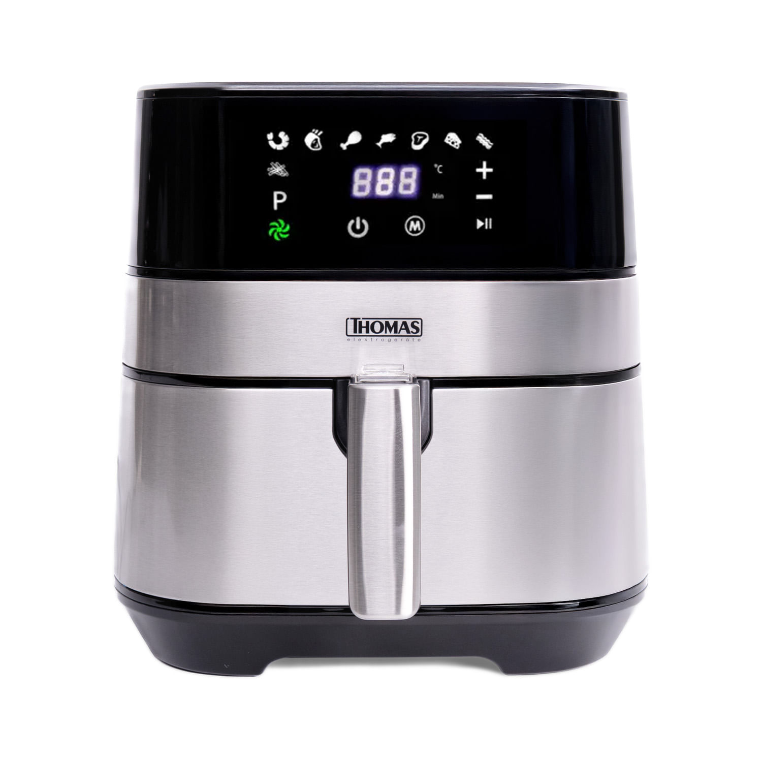 Freidora De Aire Thomas 5L TH-AF60DI Plateado con Negro
