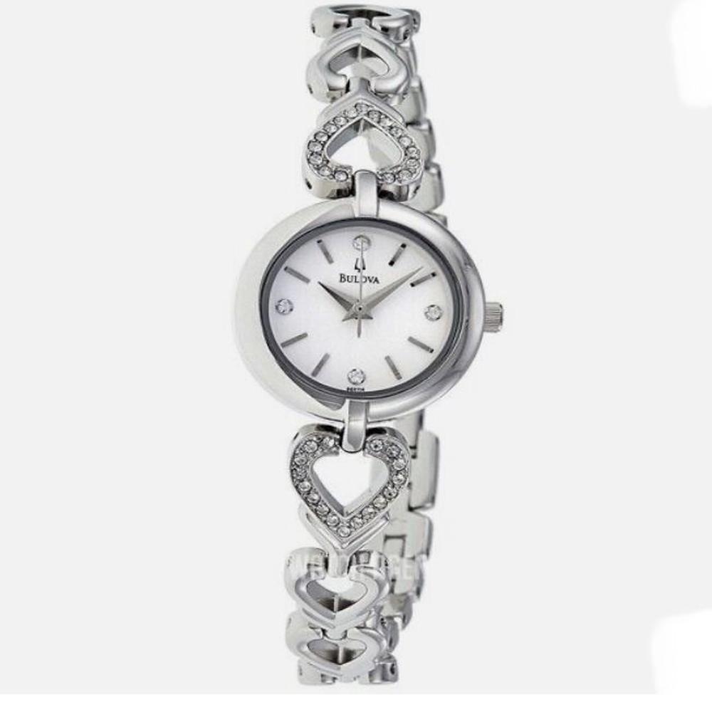 RELOJ BULOVA CRYSTAL SET CON COLLAR INCLUIDO