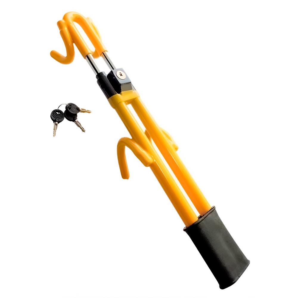 Seguro De Timón Metálico Con Llave