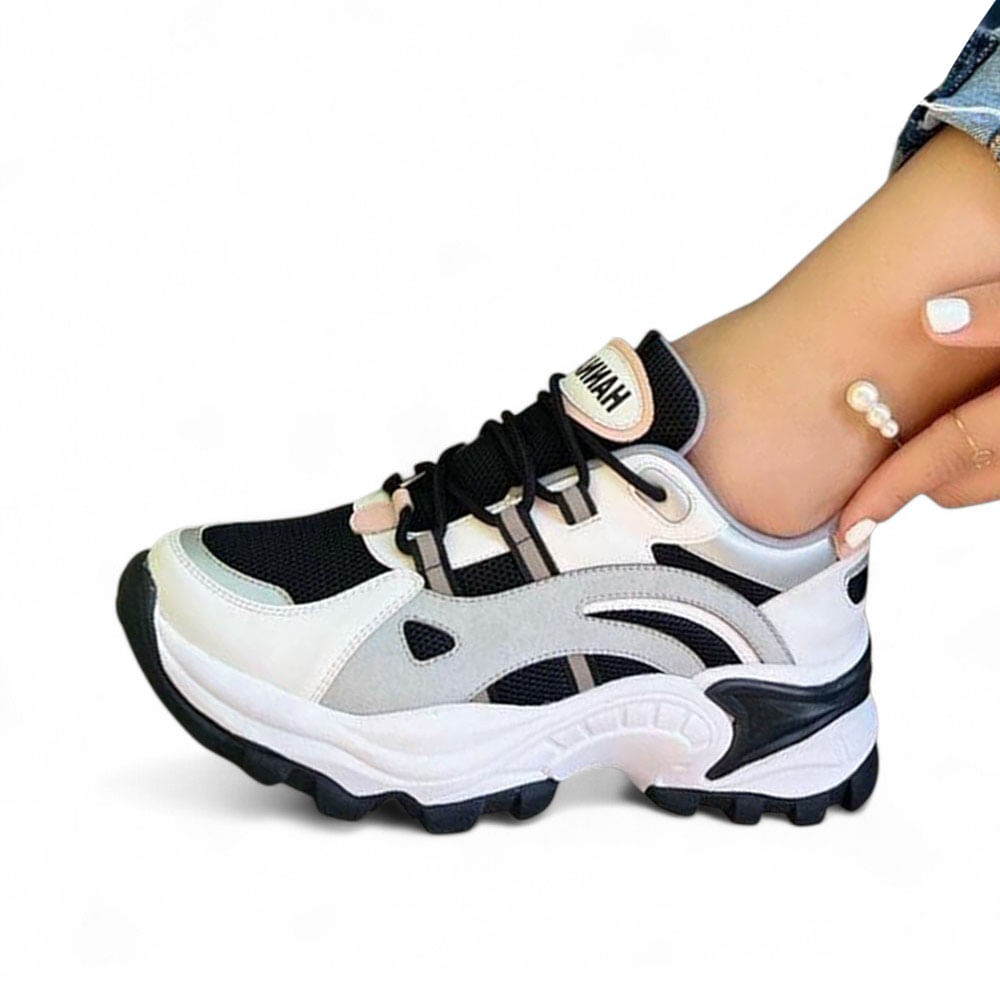 Zapatilla Mujer Ecohannas 2086L-55 Color Camaleon Talla 38