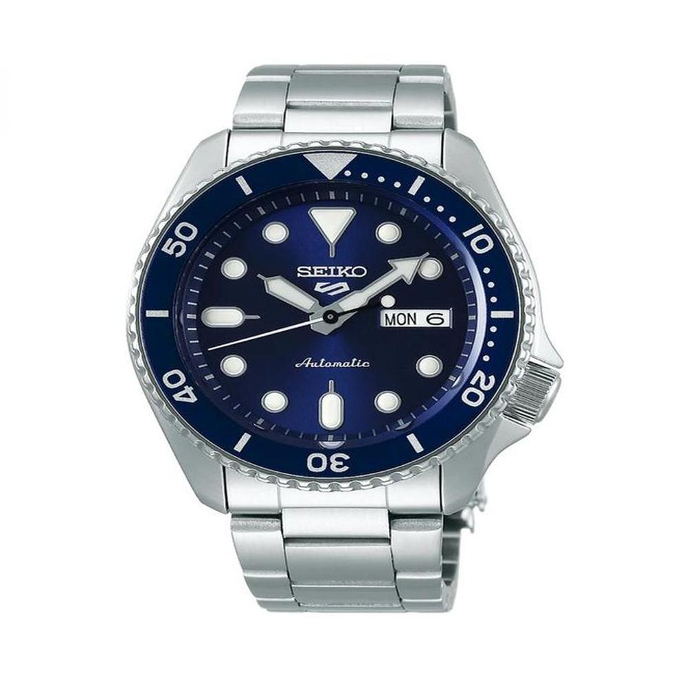 RELOJ SEIKO 5 CAJA AZUL AUTOMATICO