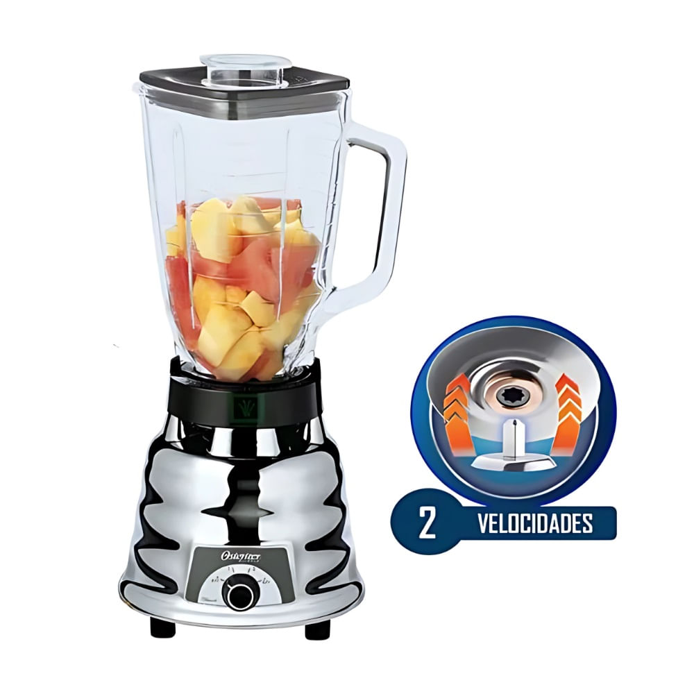 Licuadora Oster 1.25L 600W 2 Velocidades 250-22