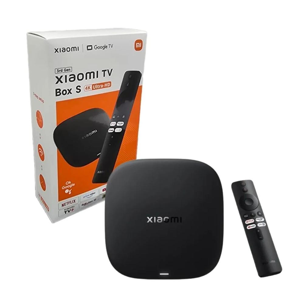 Xiaomi Tv Box S 3ra Gen 4k Uhd Wifi 6 Hdr10+ 32gb Negro
