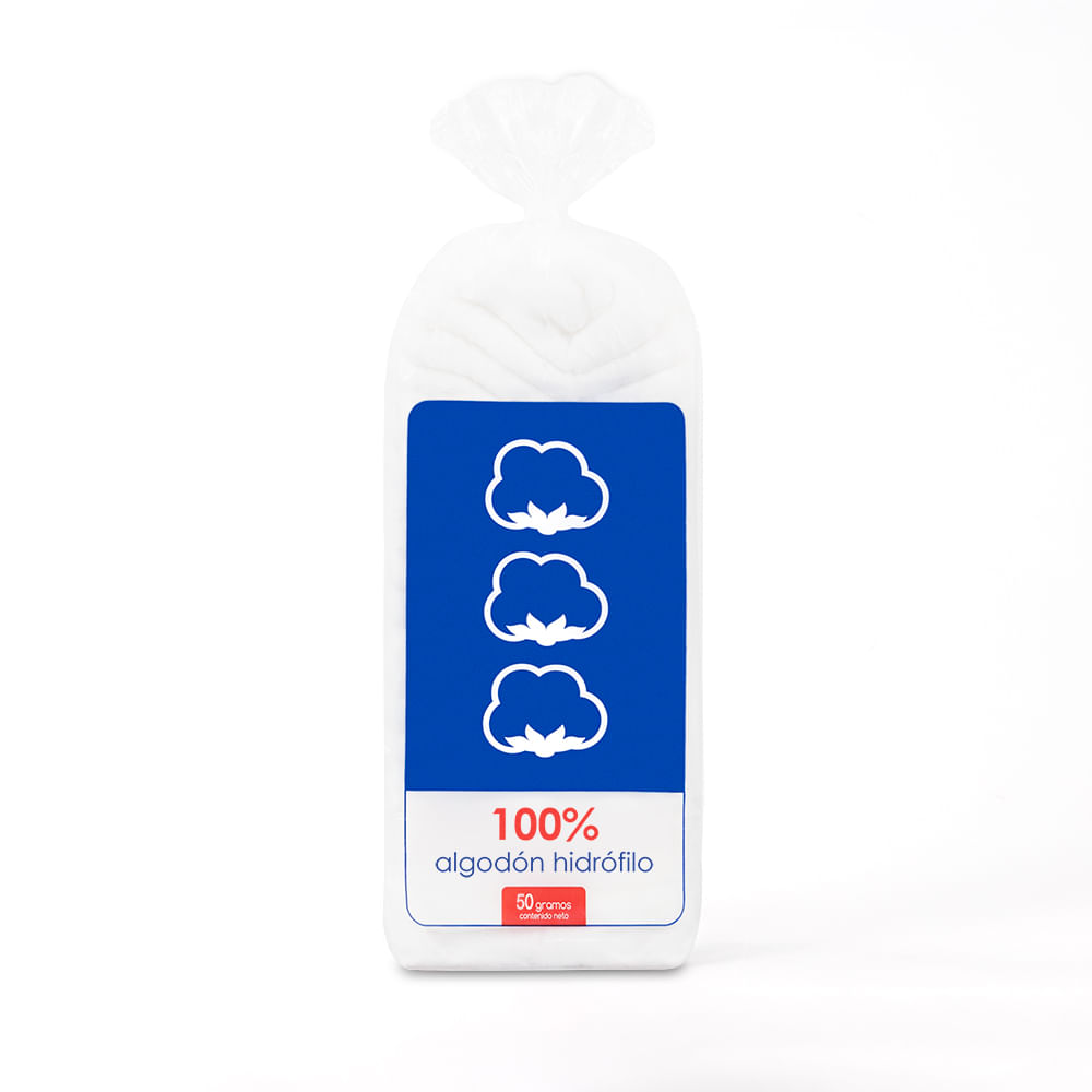 Algodón Hidrófilo ZIGZAG BOLSA 50 GR