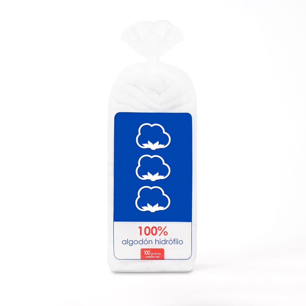 Algodón Hidrófilo ZIGZAG BOLSA 100 GR