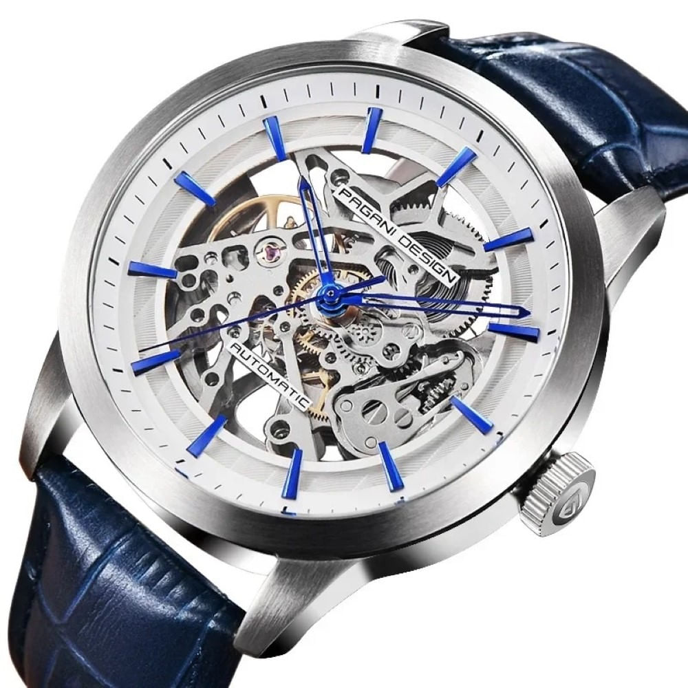 Reloj Hombre Lujo Pagani Design 1638 Mecánico-Automático