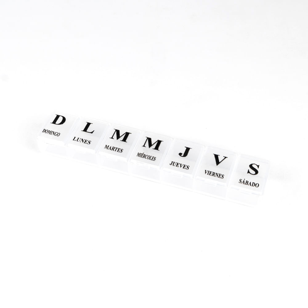 Pastillero Semanal Capsulero de 1 Toma