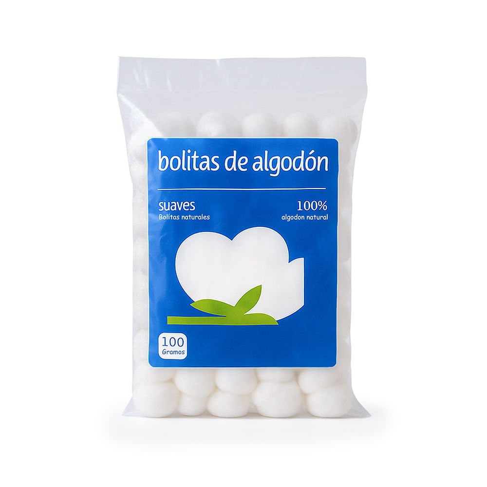 Torundas de Algodón BOLSA 100 GR