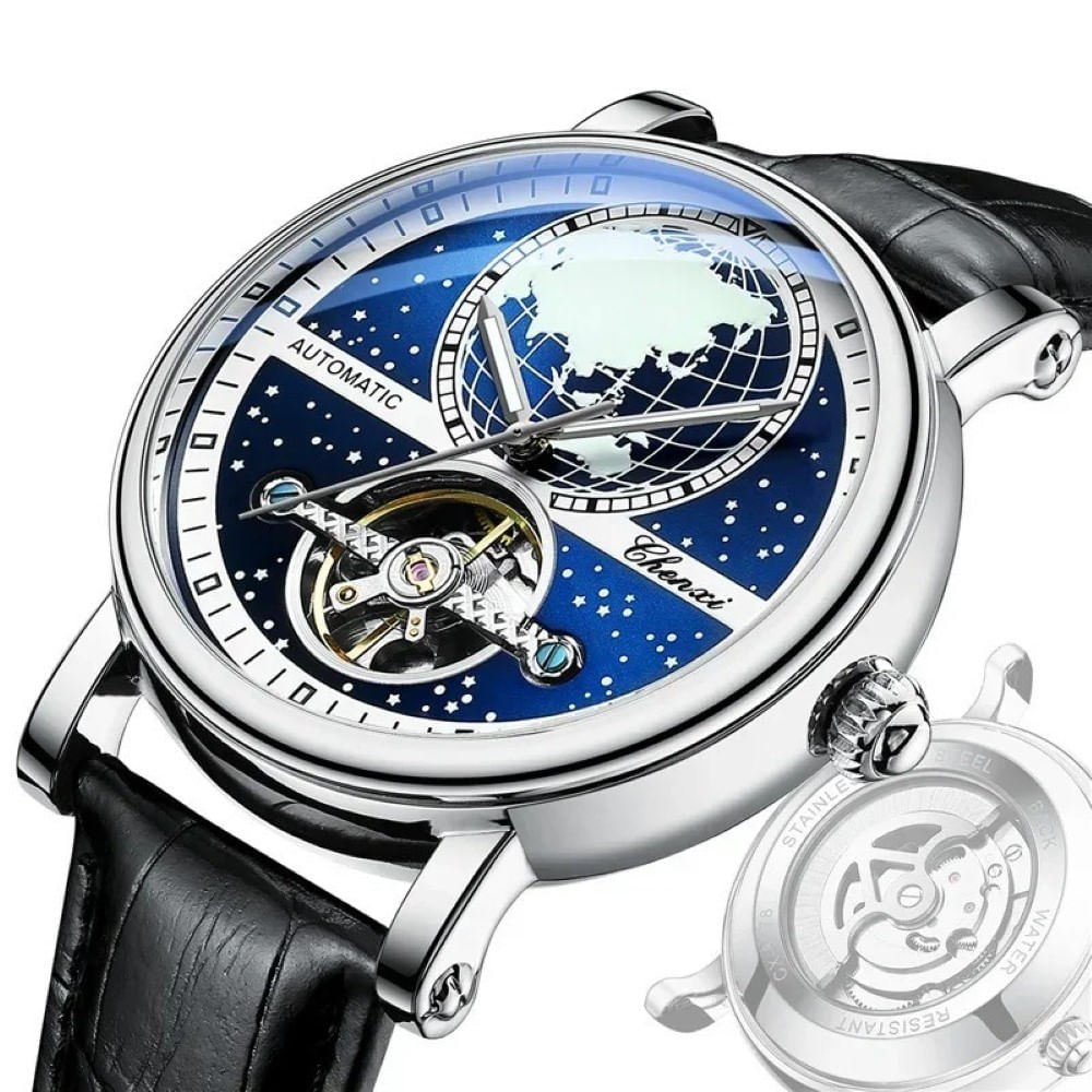 Reloj Lujo CHENXI 8871 Mecanico-Automatico Tourbillon