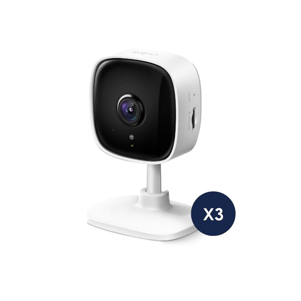 Kit de 3 Cámaras de seguridad Tapo C110 2K 3MP para interiores - Tplink