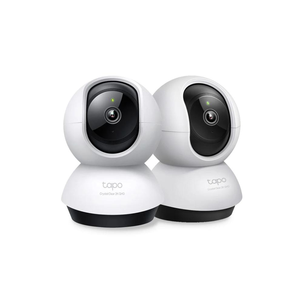Kit de 2 Cámaras de seguridad Wifi Tapo C220 2K 4MP QHD Vision Nocturna Giro 360°  IA