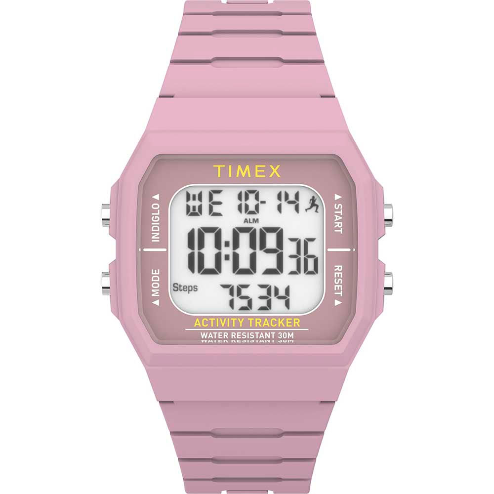 Reloj Mujer TIMEX Activity Tracker Digital Indiglo Rosa - TW5M55800