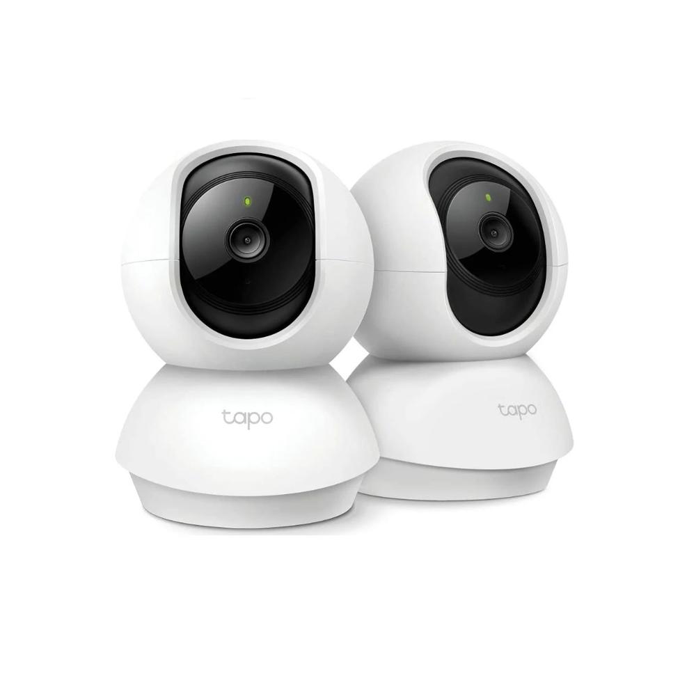 Kit de 2 Camaras de seguridad Wifi Tapo C210 2K 3MP Vision Nocturna Giro 360 hogar interior