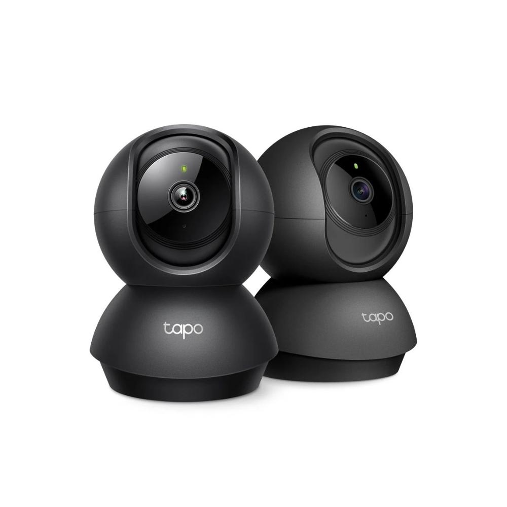 Kit de 2 Camaras de seguridad Wifi Tapo C211 2K 3MP Vision Nocturna Giro 360 hogar interior