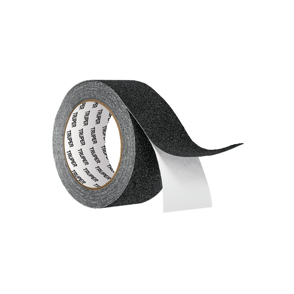 Cinta 5 mt Antiderrapante Antideslizante Negro 50mm c/Abrasivo 12532 Truper