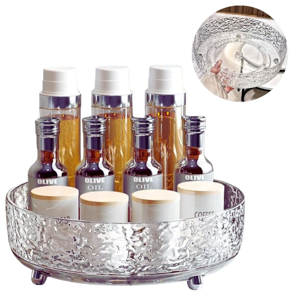 Organizador Giratorio Multiusos Para Dormitorio Siena M Transparente 695TR02