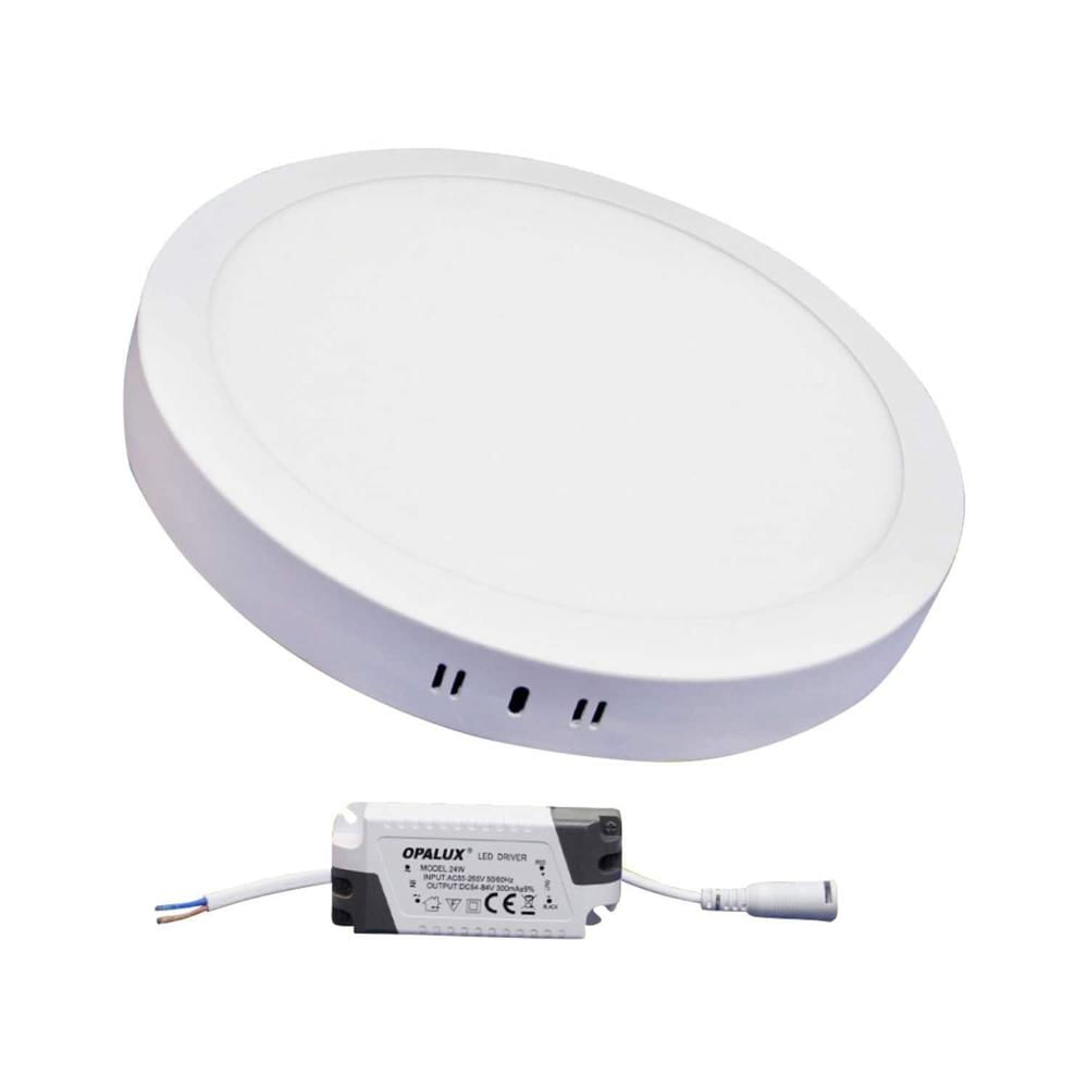 Panel Circular 24W Luz Fría OP-R2419 OPALUX