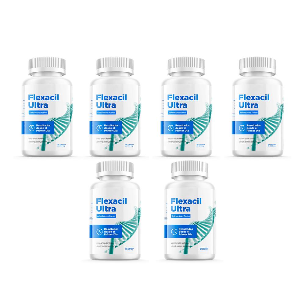 Flexacil Ultra Pack x6 para Molestias Articulares y Oseas