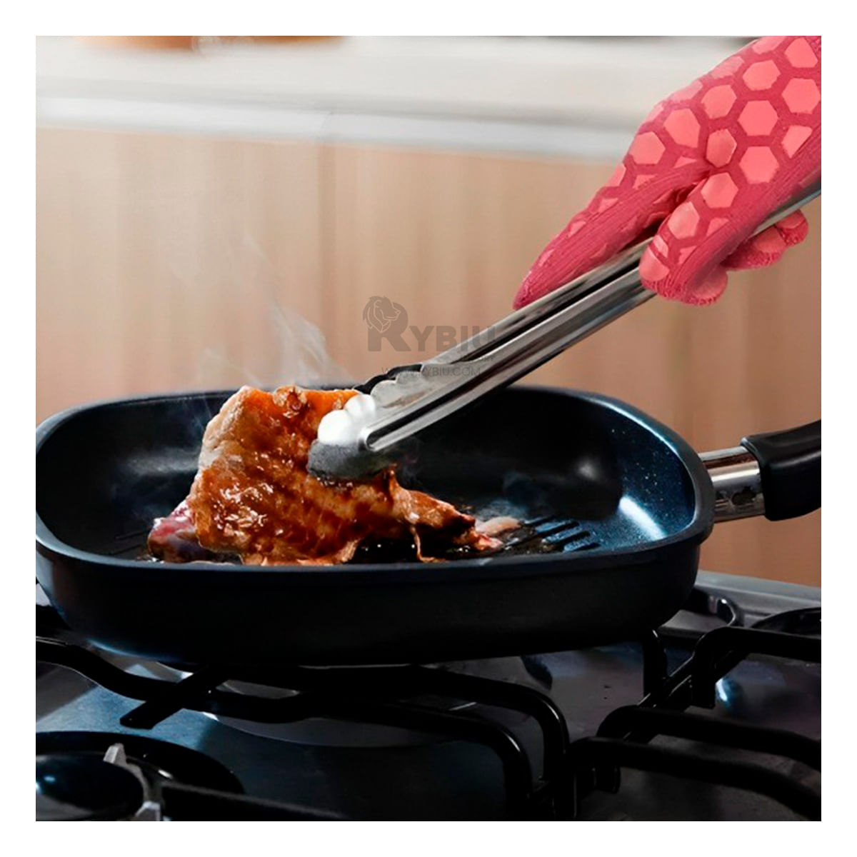 Pinza para el Hogar Compacta de Plateado Y+Papel de Regalo