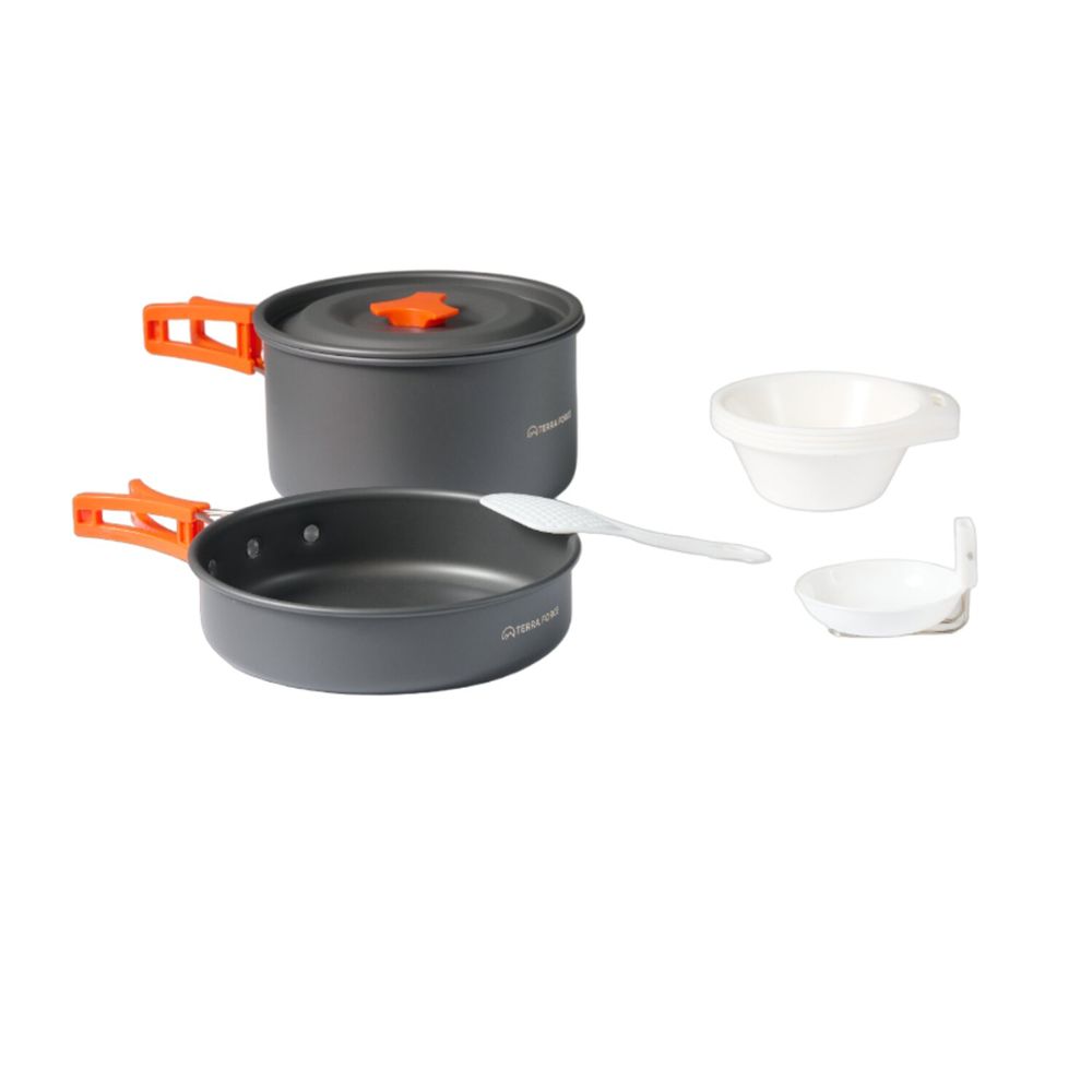 Set Ollas Aluminio Camping 2 Piezas M Set Ollas Aluminio Camping 2 Piezas M