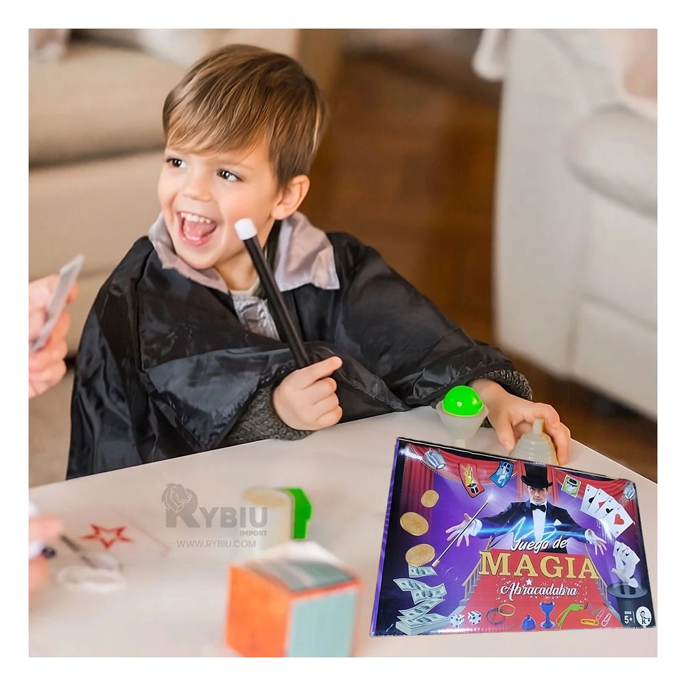 Juego de Magia con Varios Trucos para Niños en Multicolor Juego de Magia con Varios Trucos para Niños en Multicolor