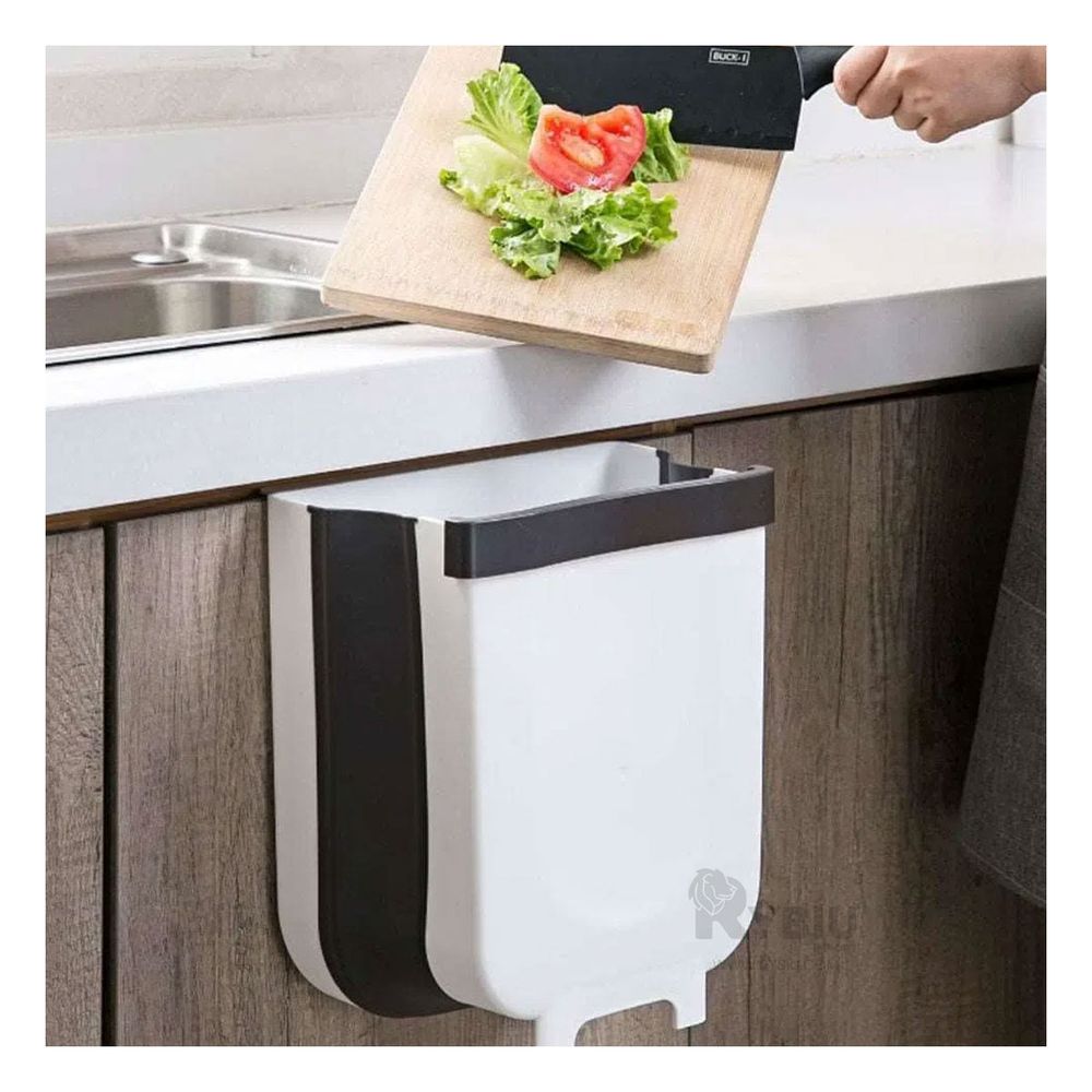 Tacho Practico Portatil Color Blanco Y+Papel de Regalo Tacho Practico Portatil Color Blanco Y+Papel de Regalo