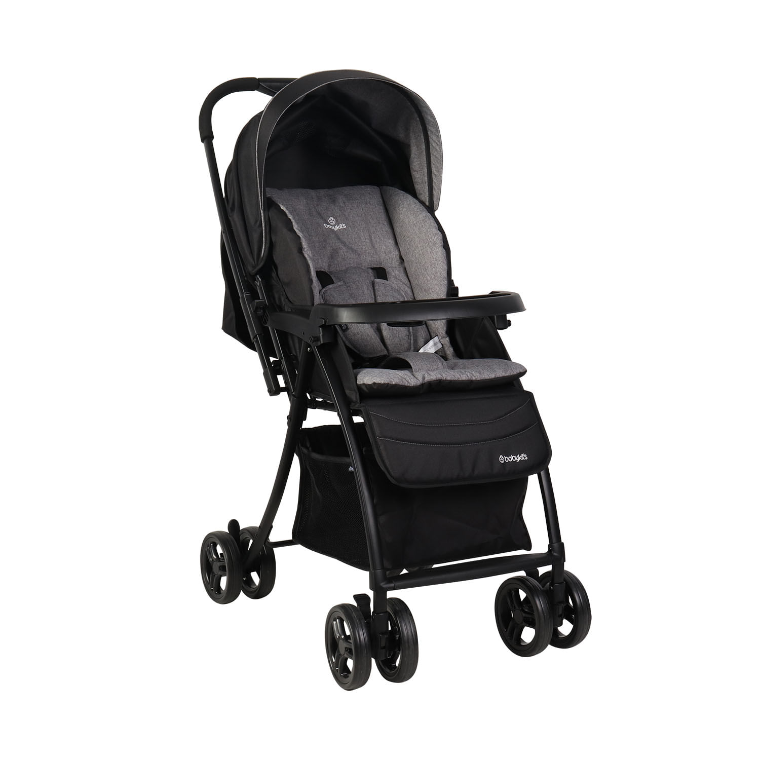 Coche Cuna Para Bebé Baby Kits Next Gen Gris