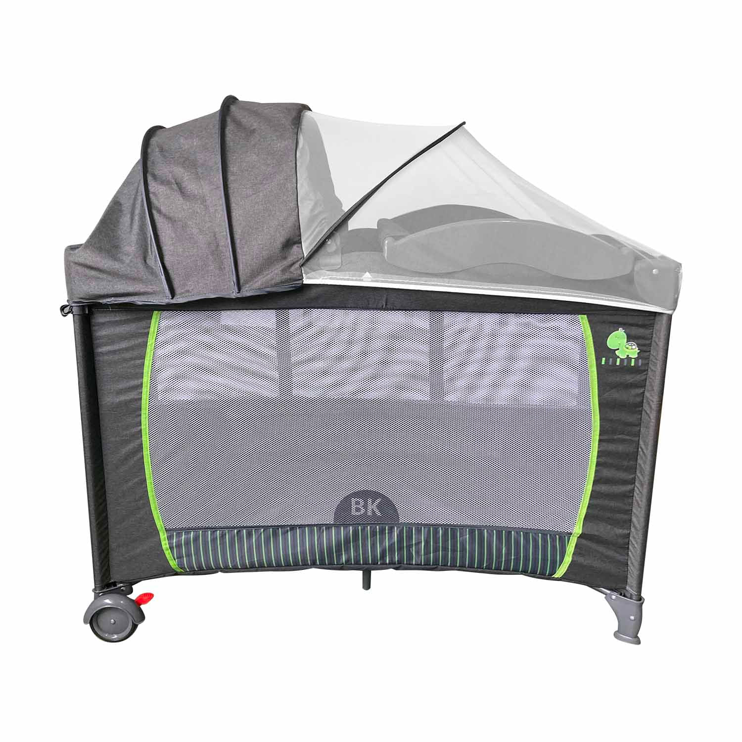 Cuna Corral Baby Kits Roma Gris
