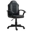 Silla-Gamer-Dreizt-Play-Series-Negro-–-Altura-Regulable-Infantil-Nino-1