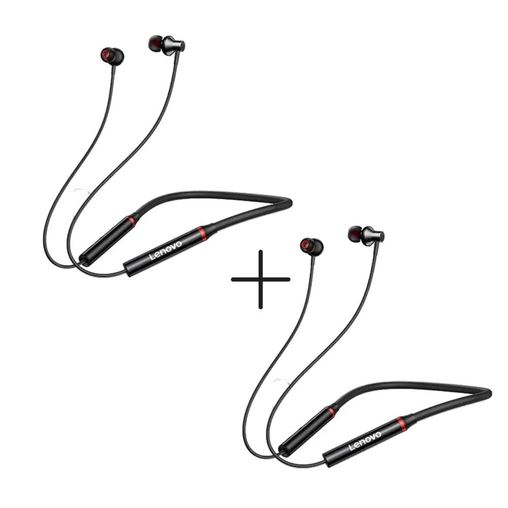 Audífonos Deportivos Bluetooth Lenovo HE05X Pack x 2 Unidades