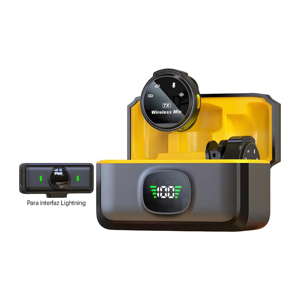 GO SELECT Micrófono Inalámbrico J6 Lightning Videos Podcast Entrevista