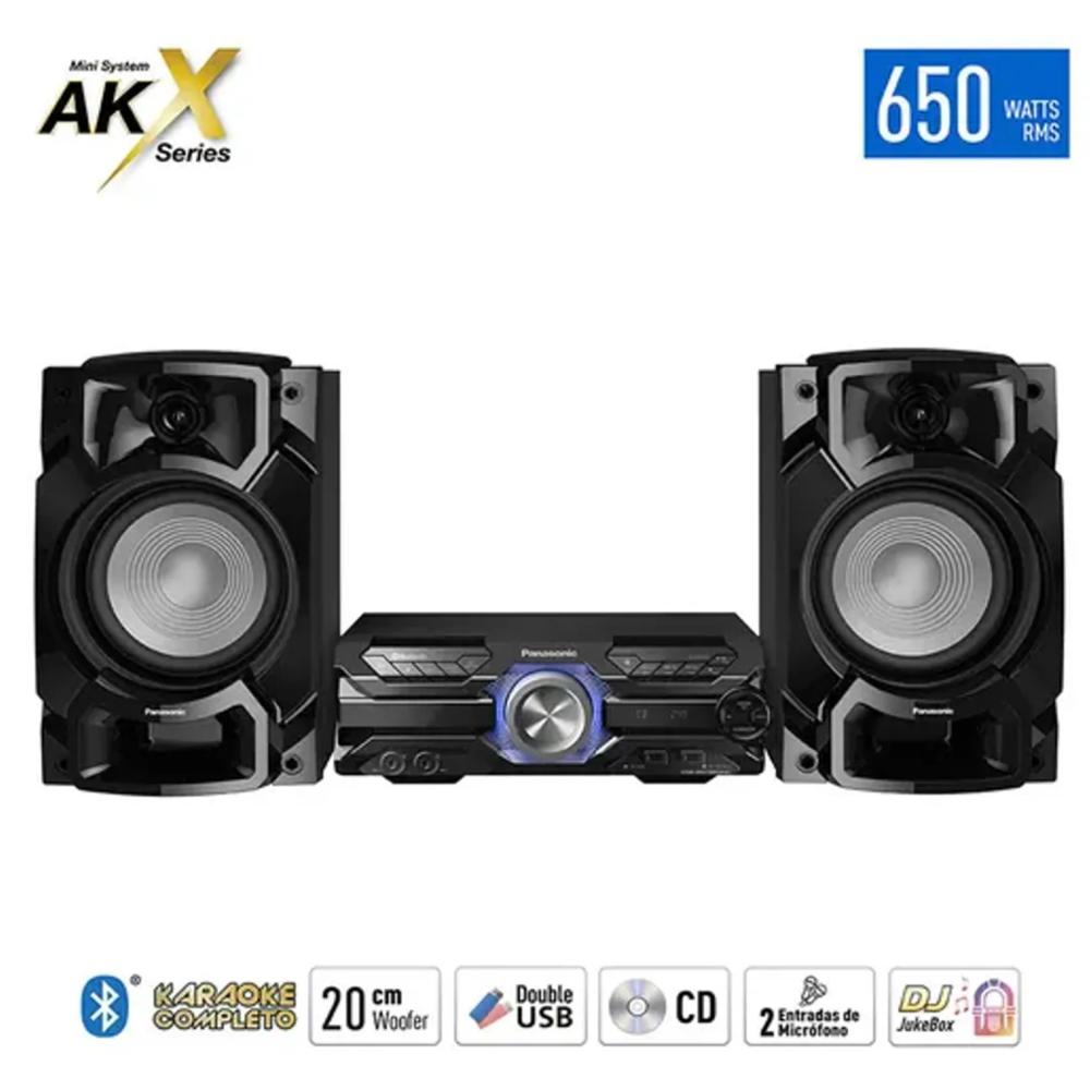 MINICOMPONENTE PANASONIC SC-AKX520PSK