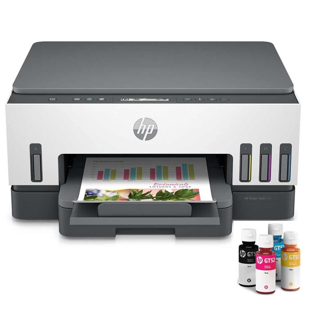 Impresora HP Smart Tank 720  Multifuncional  Wifi Duplex 6UU46A