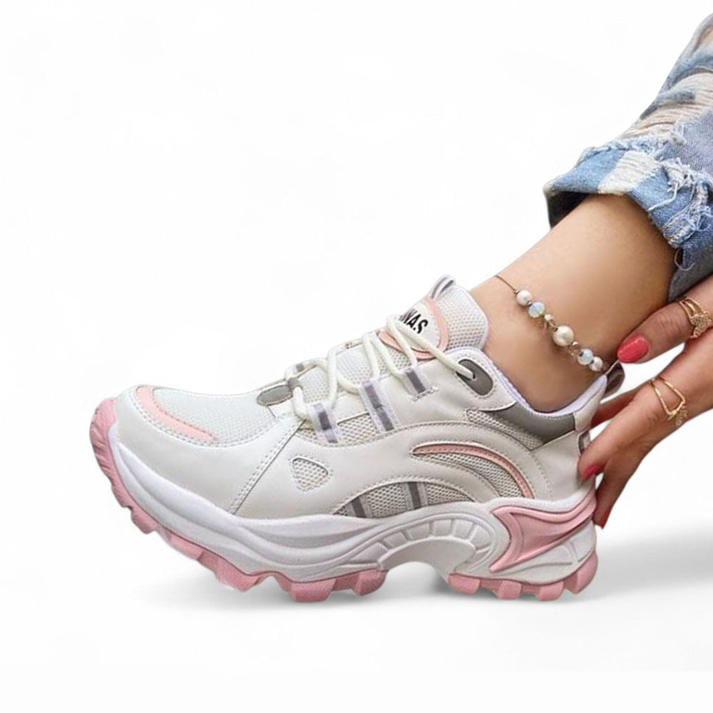 Zapatilla Mujer Android Kendra 2086L-55 Color Rosado Talla 35
