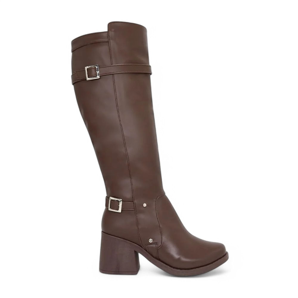 Botin Mujer Taco 7 De Goma 2086L-70 Color Marron Talla 38
