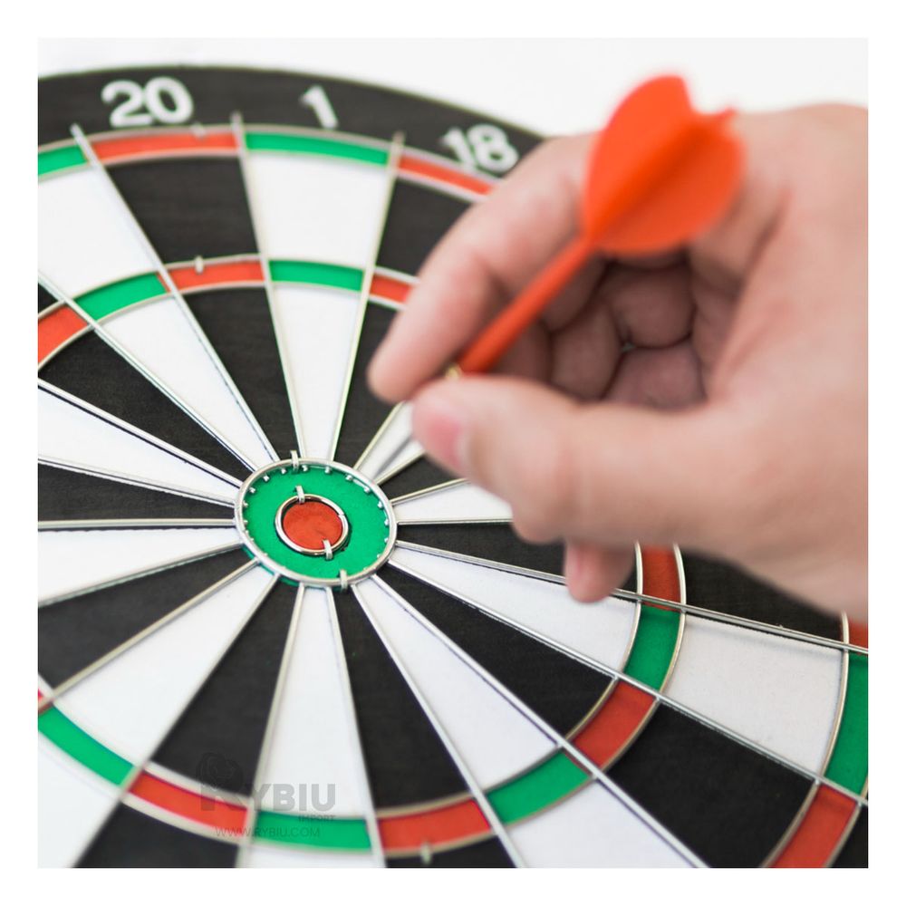 Tablero de Dardos con Acero en Multicolor Y+Papel de Regalo Tablero de Dardos con Acero en Multicolor Y+Papel de Regalo