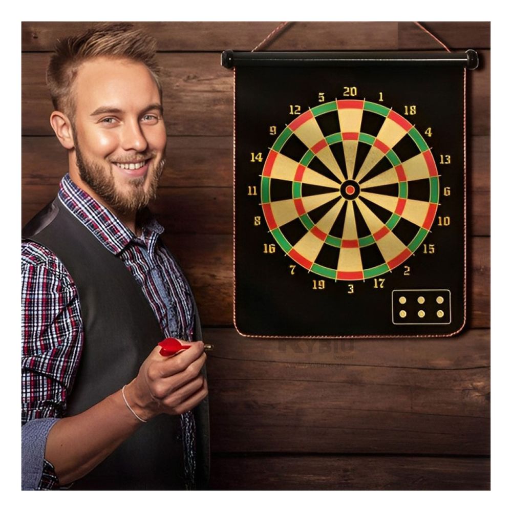 Tablero de Tiro con Dardos Multicolor Y+Agendita Tablero de Tiro con Dardos Multicolor Y+Agendita