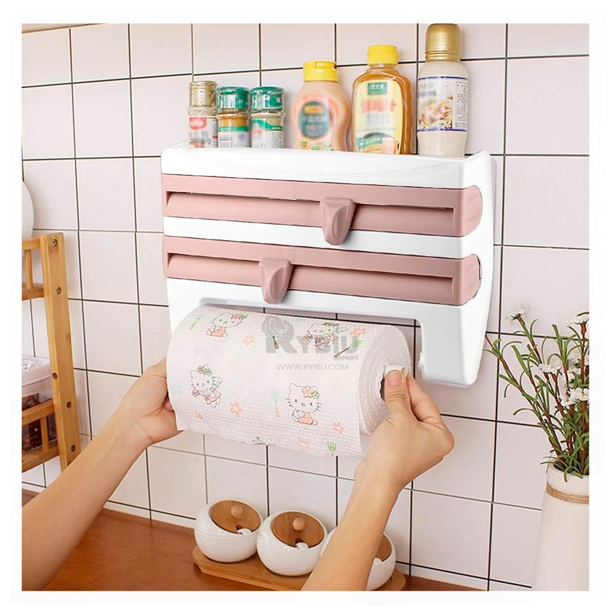 Dispensador de Toalla Color Beige Y+Agendita