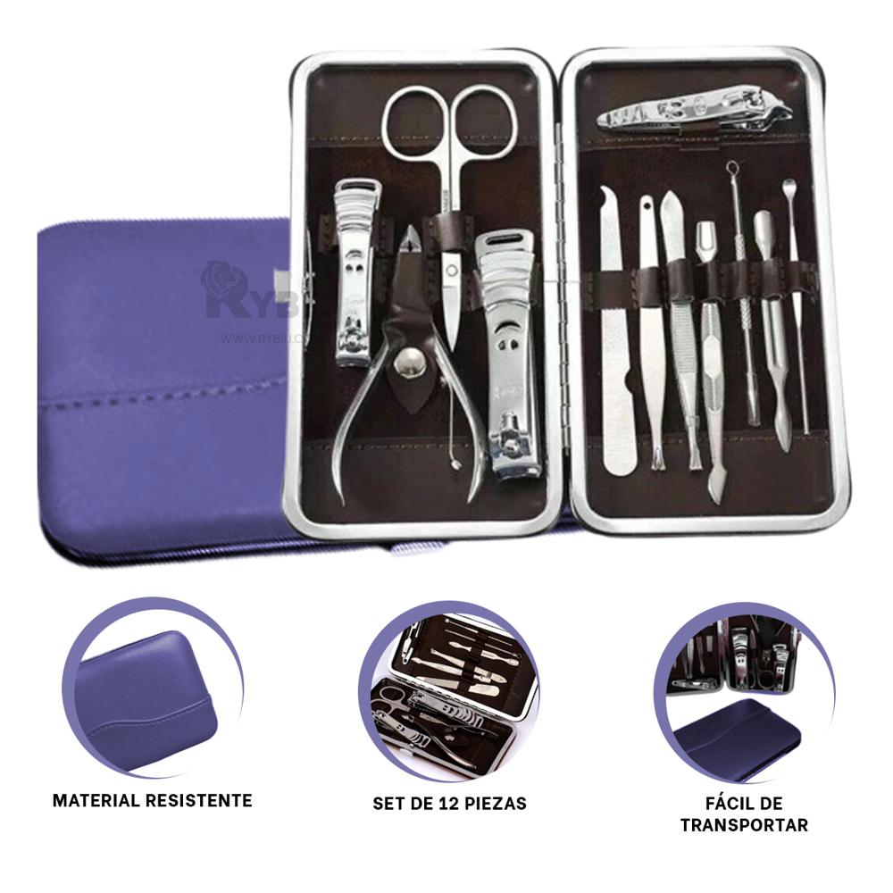 Pack para Manicure de Color Azul Y+Post-it Adhesivos Pack para Manicure de Color Azul Y+Post-it Adhesivos